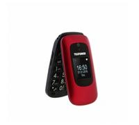 Teléfono Móvil Telefunken TM250 Teclas grandes rojo Usado