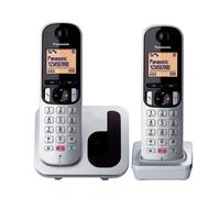 Teléfono PANASONIC KX-TGC252SPS DECT Duo Plata