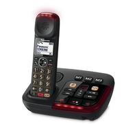 Teléfono Panasonic KX-TGM420EXB inalámbrico DECT volumen alto y contestador