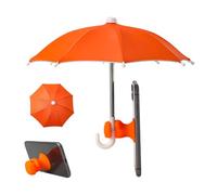 Teléfono para paraguas para sol - Suction Cup Sun Protection Cell Telephone Shade | Umbrella para paraguas de teléfono inteligente plegable anti-Glare para actividades al aire libre, playa, viajes, br