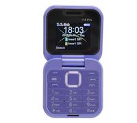 Teléfono Plegable 2G 2024 Nuevo Mini Plegable con Radio FM, Voz Mágica, Lista Negra y Vibración