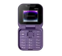 Teléfono plegable TOPRenddon con doble SIM y doble modo de espera, mini teléfono de respaldo, colección de decoración para el hogar.