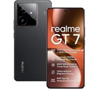 Teléfono - realme GT 7 5G Smartphone,12GB+256GB | 12GB+512GB, MediaTek Dimensity 9400e, Bateria Titan 7000mAh+Carga rápido de120W, Cámara IMX906 con AI Viaje Snap, Pantalla 6000nits Pro-ESports, 360°