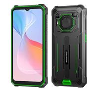 Teléfono Resistente Blackview BV6200 Pro, Batería 13000mAh, 8GB+128GB(1TB Extensión), 6.56'' HD+, ArcSoft® 13MP+8MP, Android 13 Dual SIM, IP68 MIL-STD-810H Smartphone Antigolpes Impermeable, Verde