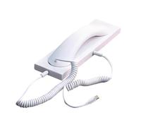 Teléfono retro con botón de respuesta, adaptador de línea fija tipo C para teléfonos móviles, compatible con iOS/Android.