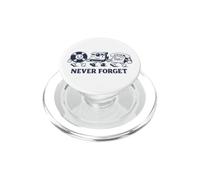 Teléfono Retro con cámara de Vinilo Que Nunca Olvides de los 80 PopSockets PopGrip para MagSafe