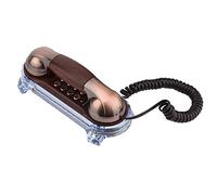 Teléfono Retro Montado En La Pared Teléfono Con Cable Teléfono Fijo Moda Teléfono Antiguo Para El Hogar Hotel Telefono Fijo Para Casa Teléfono Teléfono Con Cable, Extensión De Teléfono Retro (Color:A)
