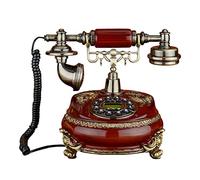 Teléfono Retro Teléfonos Fijos Antiguos con Cable Función de Altavoz for el Hogar y la Decoración