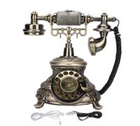Teléfono rotatorio clásico, diseño clásico y gran estabilidad para una comunicación fiable.