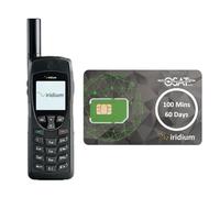 Teléfono satelital OSAT Iridium 9555 + SIM Prepagada de 100 Minutos Validez 60 días Dispositivo Robusto, Impermeable, con GPSCobertura Global para Voz y SMS, Ideal para comunicaciones de Emergencia.