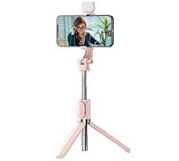Teléfono - Selfie inalámbrico trípode telescópico de Acero Inoxidable | Selfie Rack para teléfono cámara de vídeo Selfie Life Record