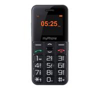 Teléfono Senior myHalo Easy Interface Simple Práctica Botón SOS Negro