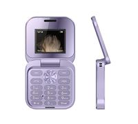 Teléfono sin función de apertura, botón, para personas mayores, con marcación rápida y vibración (Z4K7)