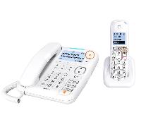 TELEFONO SOBREMESA ALCATEL DEC XL785 COMBO BLANCO