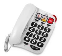 Teléfono SPC Confort Numbers 2/ Blanco