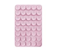 Teléfono Sticky Grip - Montaje de la funda del teléfono de succión de silicona | Soporte para móvil para móviles de doble cara de succión con lados, accesorios para smartphone