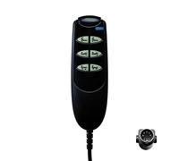 Teléfono teledirigido de la mano del Pin de 6 botones 7 para los modelos eléctricos 15033 y 15235 de las camas de hospital
