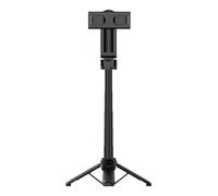 Teléfono Trípode - Selfie Stick Trípode | Soporte de trípode de teléfono | Monópodo de viaje compacto | Soporte de agarre ajustable con remoto inalámbrico | Montaje de cámara de rotación de 360 grad