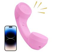 Teléfono vintage, auricular inalámbrico retro, teléfono recargable portátil con cómodo diseño de llamada, material duradero, accesorio clásico de comunicación para el hogar, para cocina, mesita de