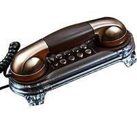 Teléfono Vintage, Teléfono Hogar Fijo Teléfonos de Pared Retro Teléfonos de Pared Creativo Europeo Antiguo Cable Fijo