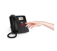 Teléfono VoIP SNOM D735 (SIP) sin adaptador de corriente, negro