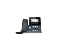 Teléfono VoIP Yealink SIP-T53 - Gris - Auricular con cable LCD de 8 líneas - Directorio 1000 nombres y números