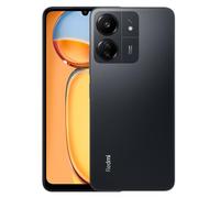 Teléfono Xiaomi Redmi 13c. 4g. Color Negro (Black). 128 GB de Memoria Interna, 4 GB de RAM. Dual Sim. Pantalla Con gota de agua de 6,74". Cámara principal de 50 MP. Versión Global. Smartphone libre.