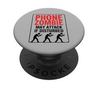 Teléfono Zombi Puede atacar si se perturba PopSockets PopGrip Adhesivo