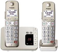 Panasonic KX-TGE262GN teléfono Teléfono DECT Identificador de llamadas Champán