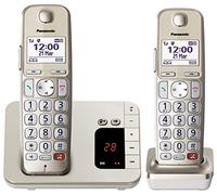 Panasonic KX-TGE262GN teléfono Teléfono DECT Identificador de llamadas Champán