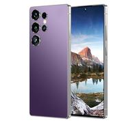 Teléfonos Móviles S25 Ultra, Android 14, 16GB RAM, 1TB ROM, Android Económico, Pantalla De 7,3 Pulgadas, Batería De 7800 MAh, Doble SIM, Desbloqueado, Cámara De 108 MP, 5G/4G, FaceID,Purple-7.3 Inch