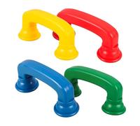 Teléfonos Whisper, 4 teléfonos de lectura de plástico para habla, retroalimentación auditiva y aceleración de la fluidez de lectura, aula