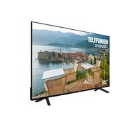 Telefunken 55DTUA523 - Android TV 55 Pulgadas 4K Ultra HD, Diseño sin Marcos, HDR10, Dolby Vision, Bluetooth, Chromecast Integrado, Compatible con Google Assistant, Dolby Atmos