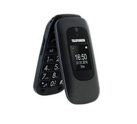 Telefunken TM250 - Teléfono móvil, Negro