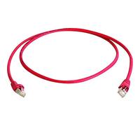 Telegärtner CAT6a, 25m - Cable de Red (25m, 25 m, Cat6a, S/FTP (S-STP), 0-70 °C, -40-80 °C, 10-80%) Rojo