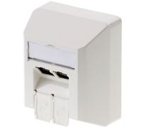 Telegärtner j00023a0204 toma de corriente rj-45 blanco
