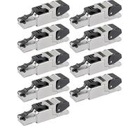 Telegärtner J00026A2000 Conector RJ45 de Montaje de Campo para AWG24/1-AWG22/1 AWG27/7-AWG22/7 (9, 1 Enchufe)