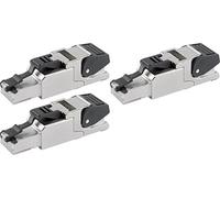 Telegärtner J00026A2000 - Conector RJ45 para AWG24/1-AWG22/1, AWG27/7-AWG22/7 (3 juegos)