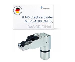 Telegärtner J00026A4000 - Conectores de Alambre (Negro, Acero Inoxidable)