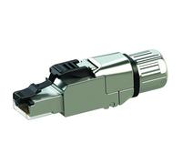 Telegärtner J00026A5001 conector RJ-45 Plata - Conectores de cable (RJ-45, Plata, Cat6a, T568B)