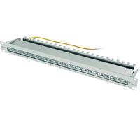 Telegärtner J02023A0052 K Class EA - Panel de conexiones (24 conectores RJ45, 48,36 cm/19"), color gris