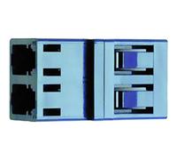 Telegärtner J08071A0048 adaptador de fibra óptica LC Violeta 1 pieza(s) - Adaptadores de fibra óptica (LC, Violeta, Multimodo, De plástico, Cerámico, 1 pieza(s))