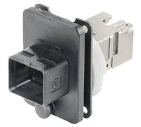 Telegärtner J80020A0005 RJ-45 Negro - Conector (RJ-45, Negro, 16 cm, 260 mm, 50 mm)