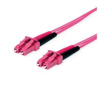 Telegärtner LC/LC, 50/125, 2m cable de fibra optica Violeta - Cable de fibra óptica (50/125, 2m, 2 m, LC, LC, Violeta)
