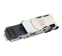 TELEGARTNER J80026A0046 STX IP20 RJ45-Conector de Campo, Zinc Gris