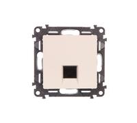 TELEINFORMATIC SOCKET 1xRJ45 Kat.5e UTP VALENA LIFE 753240