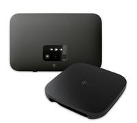 Telekom Speedport Smart 4 R2 Router & Modem de fibra óptica 2b en set I para Gigabit WiFi súper rápido con hasta 5.600 Mbit/s, tecnología de malla I Seguro, estable, sencillo - Streaming, Gaming, Home