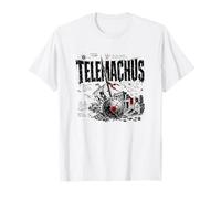 Telémaco Mitología Griega Odisea Guerrero Escena Camiseta