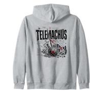 Telémaco Mitología Griega Odisea Guerrero Escena Sudadera con Capucha