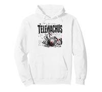 Telémaco Mitología Griega Odisea Guerrero Escena Sudadera con Capucha